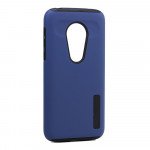 Wholesale Motorola Moto G7 Play Ultra Matte Armor Hybrid Case (Navy Blue)